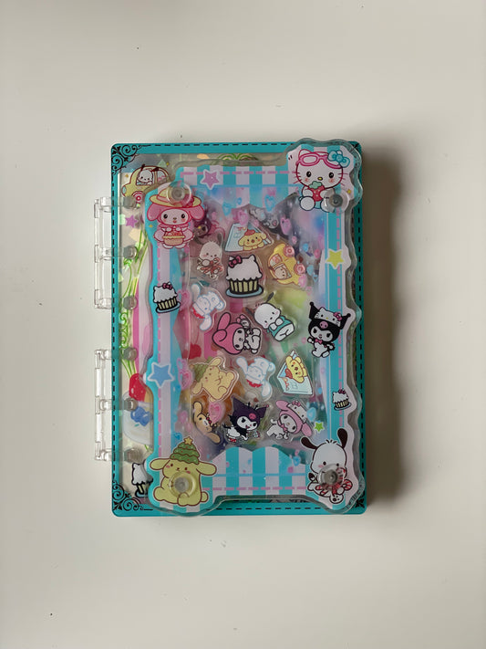 A7 Acrylic Shaker Notebooks